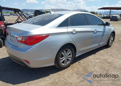 2014 Hyundai Sonata Gls from USA, damaged, VIN 5NPEB4AC2EH908170